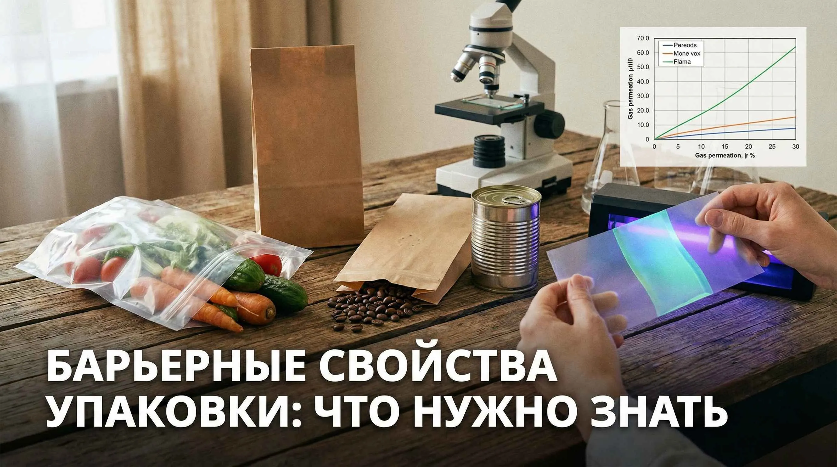 Барьерные свойства упаковки: что нужно знать